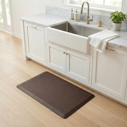 Anti-Fatigue Kitchen Mat, Black - Clearance