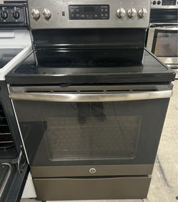 GE Black Stainless Range