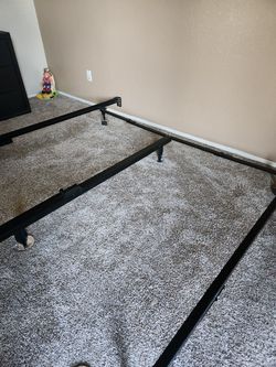 Cal king metal frame