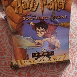 Harry Potter and the Sorcerer's Stone Quidditch Card Game 2000


