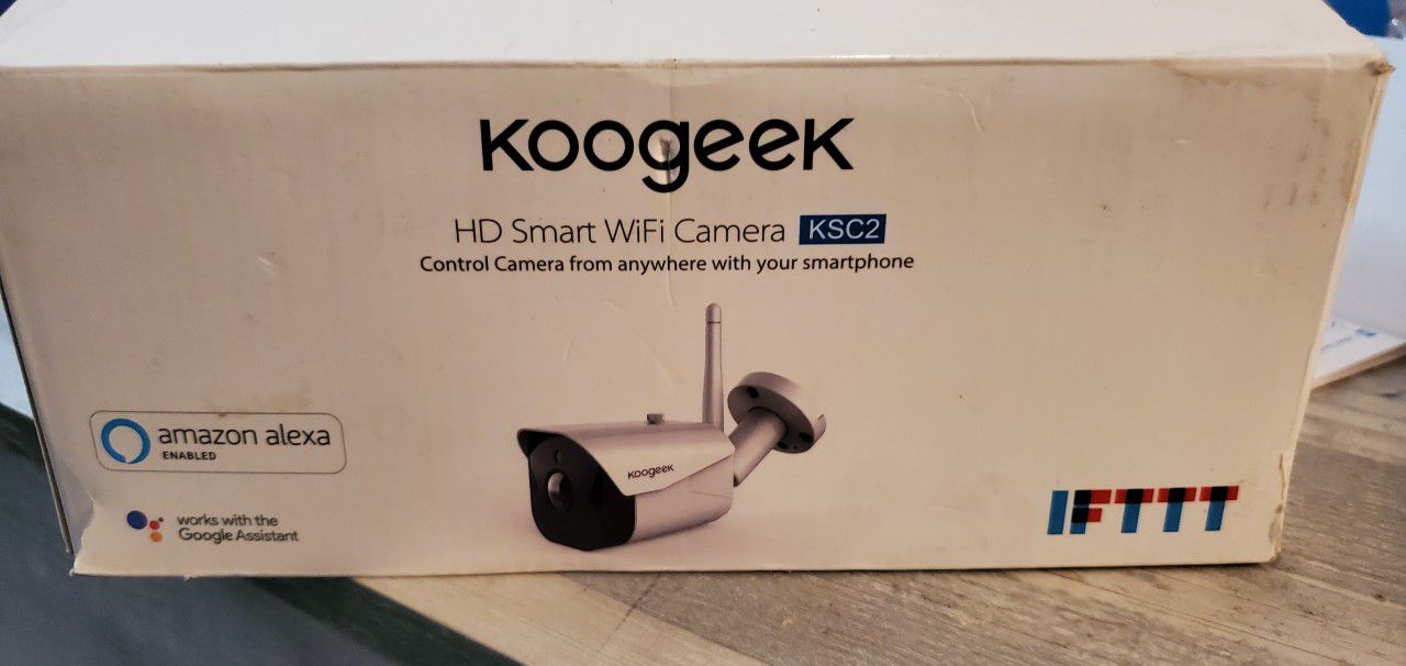 Koogeek

HD Smart WiFi Camera KSC2 Control Camera from anywhere with your smartphone

amazon alexa ENABLED

works with the Google Assistant
