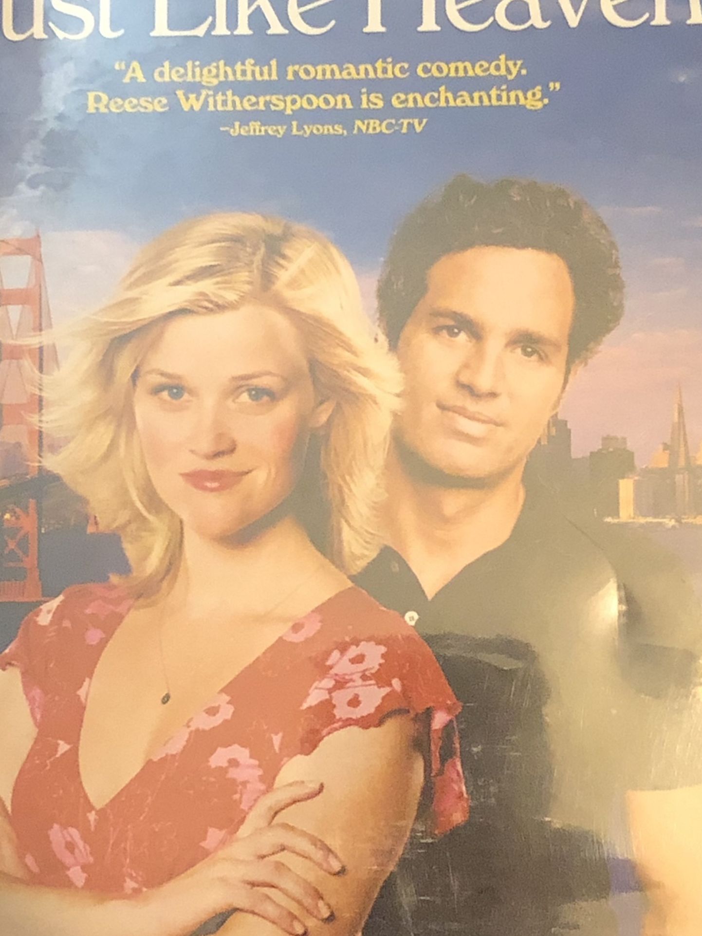 Just Like Heaven DVD Resse Witherspoon Mark Ruffalo
