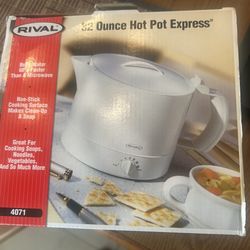 Rival 32 Oz Hot Pot Express- New