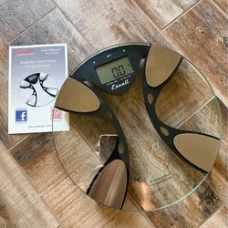 Escali Body Fat/Body Water Analyzing Scale