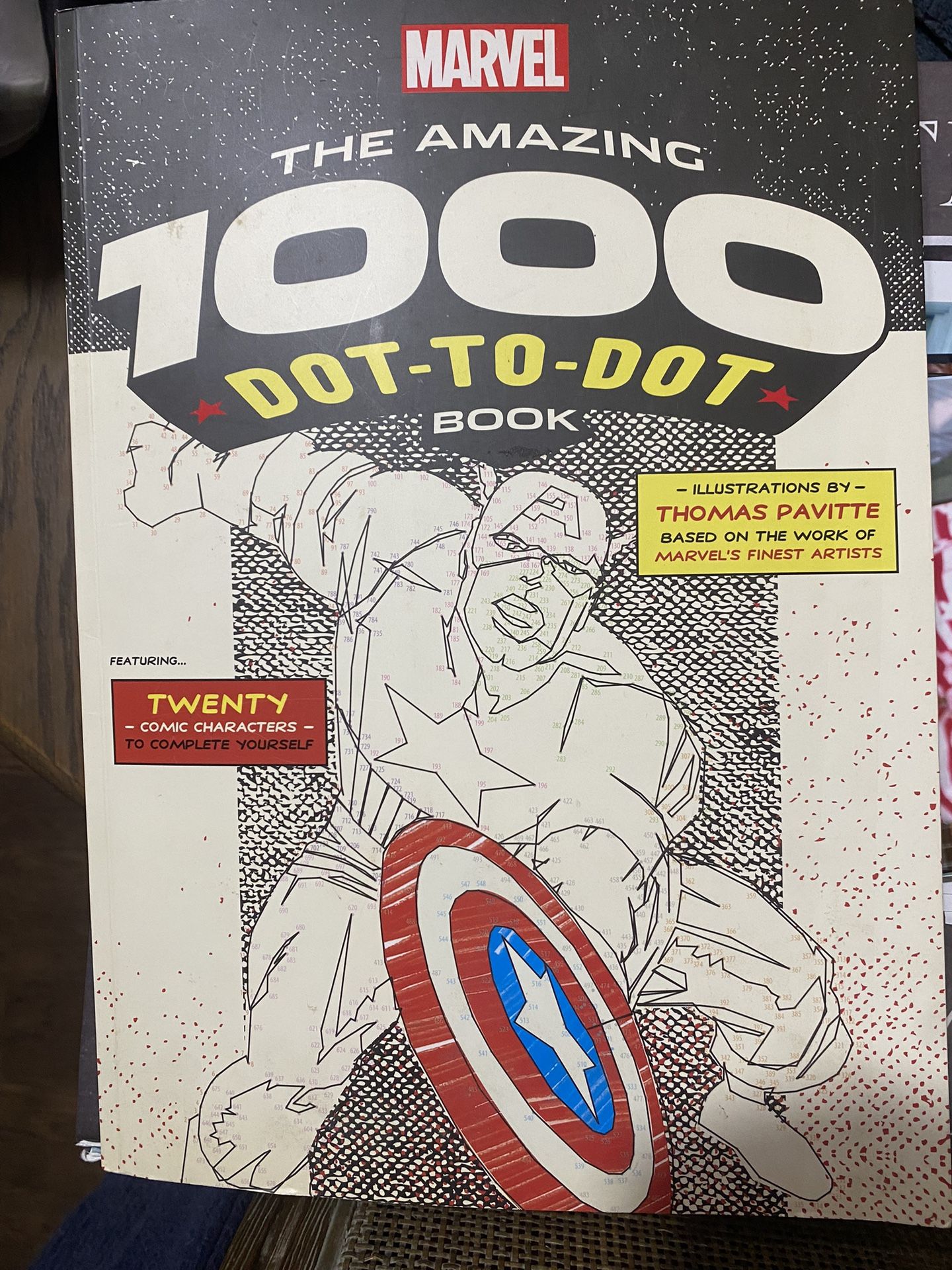 Marvel The Amazing 1000 Dot-to-Dot Book