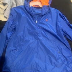 Polo Ralph Lauren Men’s quarter zip light windbreaker 