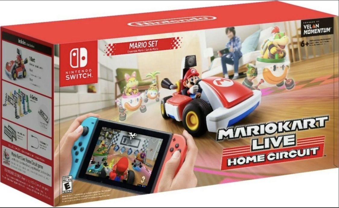 Brand New In Box Nintendo Mario Kart Live Home Circuit Mario Set **In Hand**