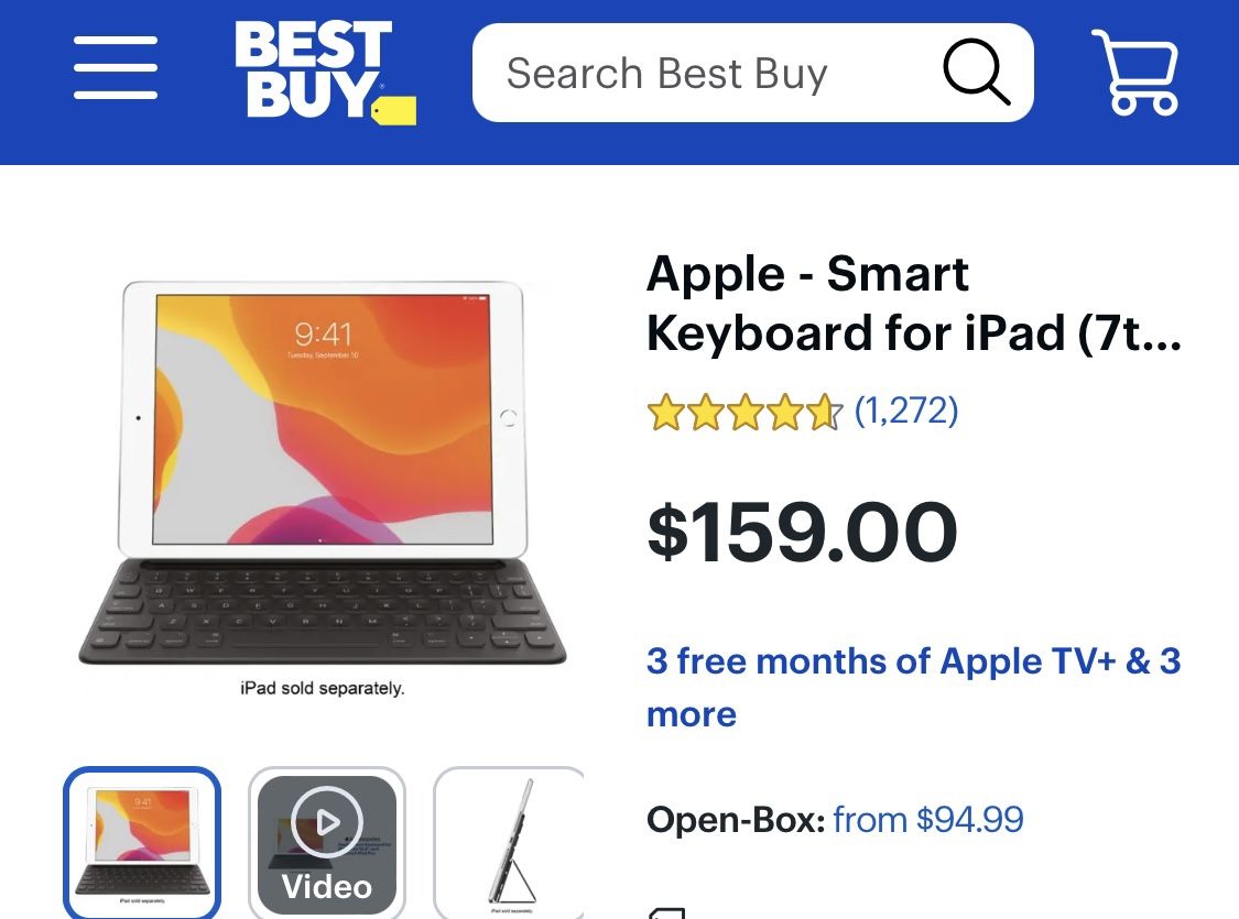 Smart Key Board For I Pad