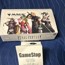 MTG Magic the Gathering Final Fantasy Play Booster Box Sealed IN HAND 