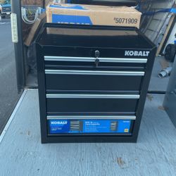 NEW kobalt 4 Drawer Tool Box Cabinet