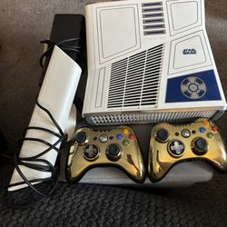 Xbox 360 Star Wars Limited Edition Console 320GB R2D2 With Kinect