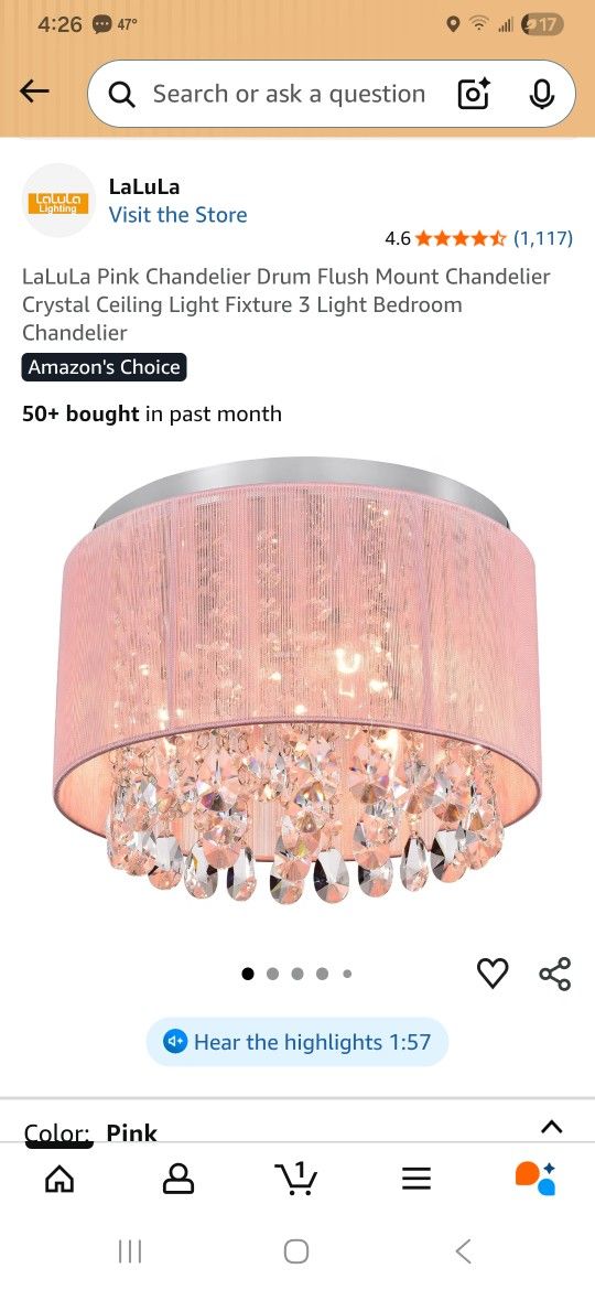 "Illuminate Your Life" Chandelier 