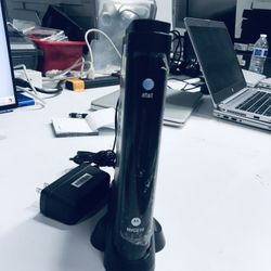 Motorola NVG510 DSL Wireless Router For ATNT With Adapter 