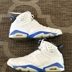 Jordan Retro 6s Sport Blue Size 13