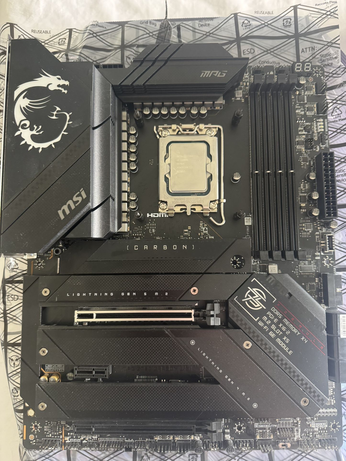I9-13900k & MSI Carbon Wifi Z790 Motherboard Bundle