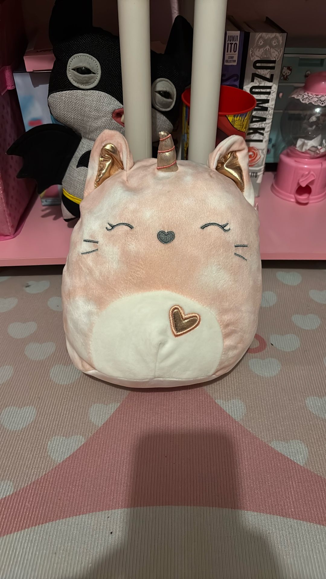 Cat Unicorn Pink Tie-dye Squishmallow