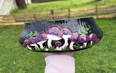 Ceramic Mushroom Dish