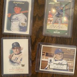 Billy Butler Rookie Card Lot 