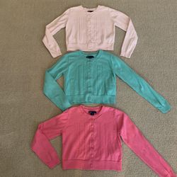 Gap Kids Girls Cardigan Sweaters Size M (8)