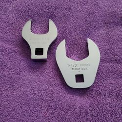 SNAP ON & PROTO OPEN END WRENCH