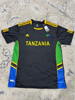 Tanzania Jersey International Soccer Futbol Adidas  Mens Sz 3XL  Performance