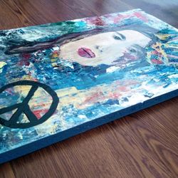 Acrylic Wood Wall Decor Painting