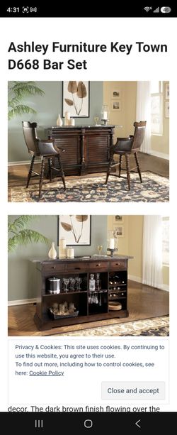 Ashley Bar Set