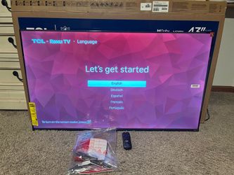TCL 43” Roku Smart TV