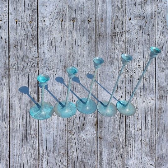Set Of 5 Taper Candle Holder