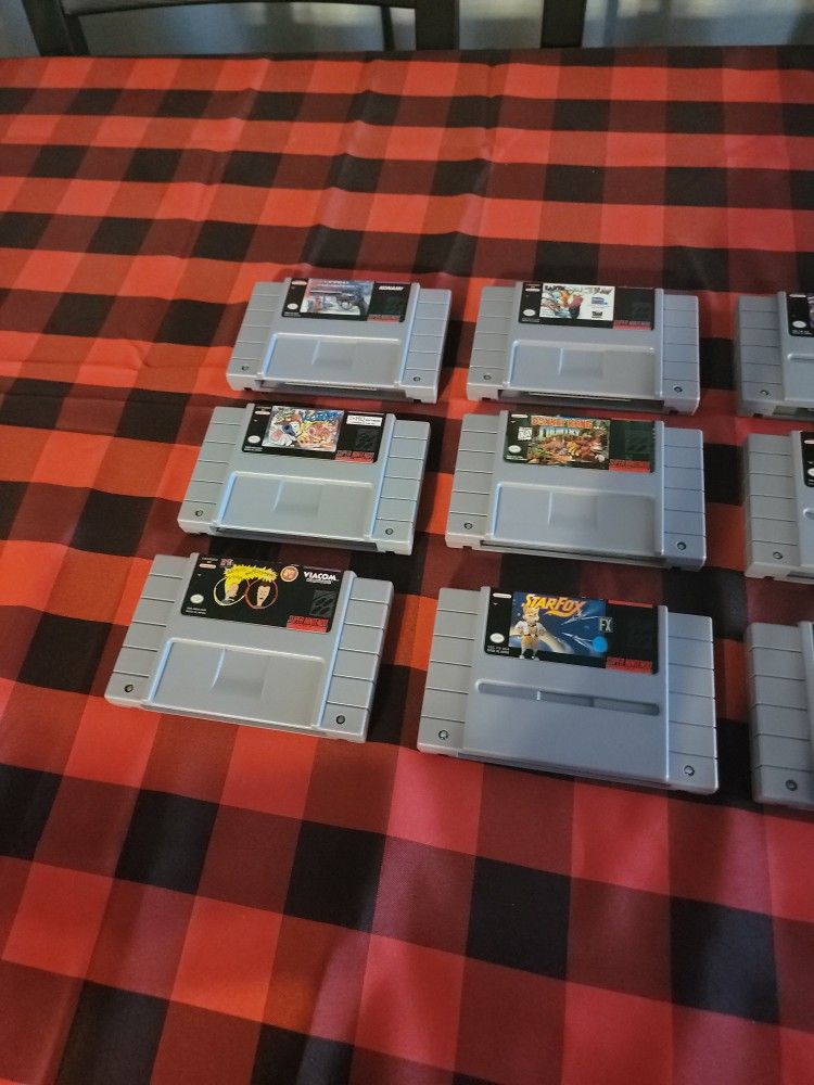 Super Nintendo Games
