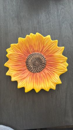 Sunflower Plate from HomeGoods Maxcera