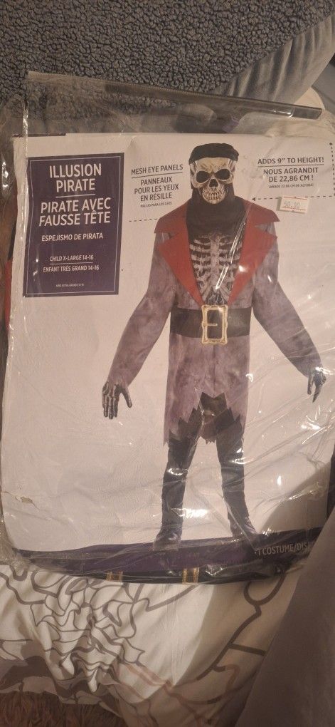Illusion Pirate costume.