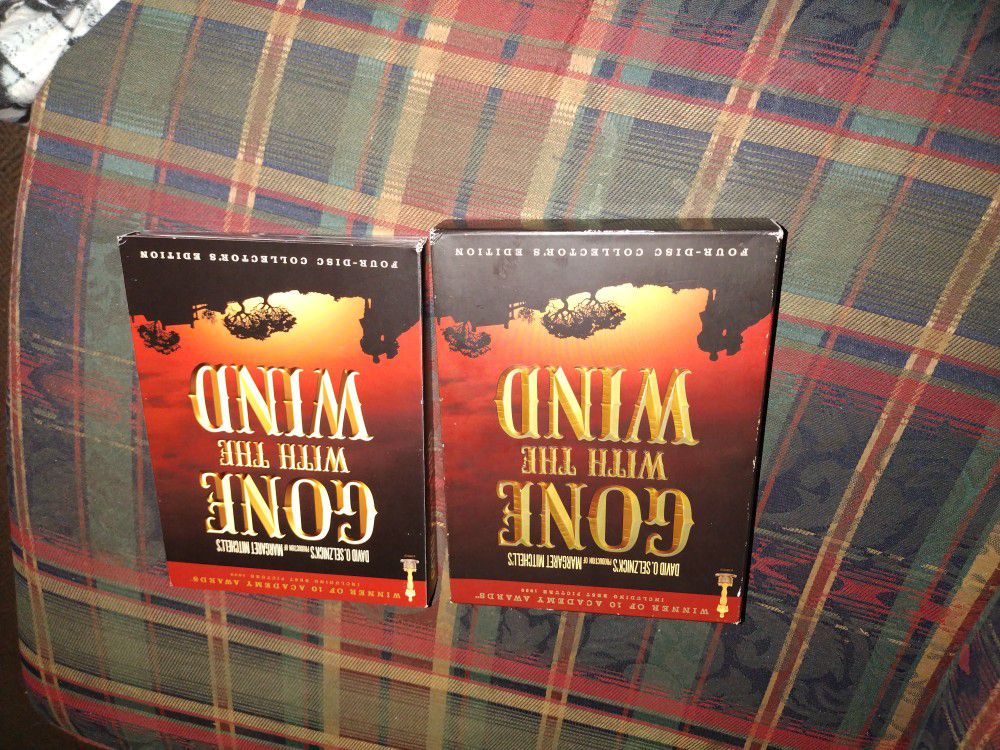 Gone With the Wind 4 Disc DVD Box Set With Booklet Program Complete