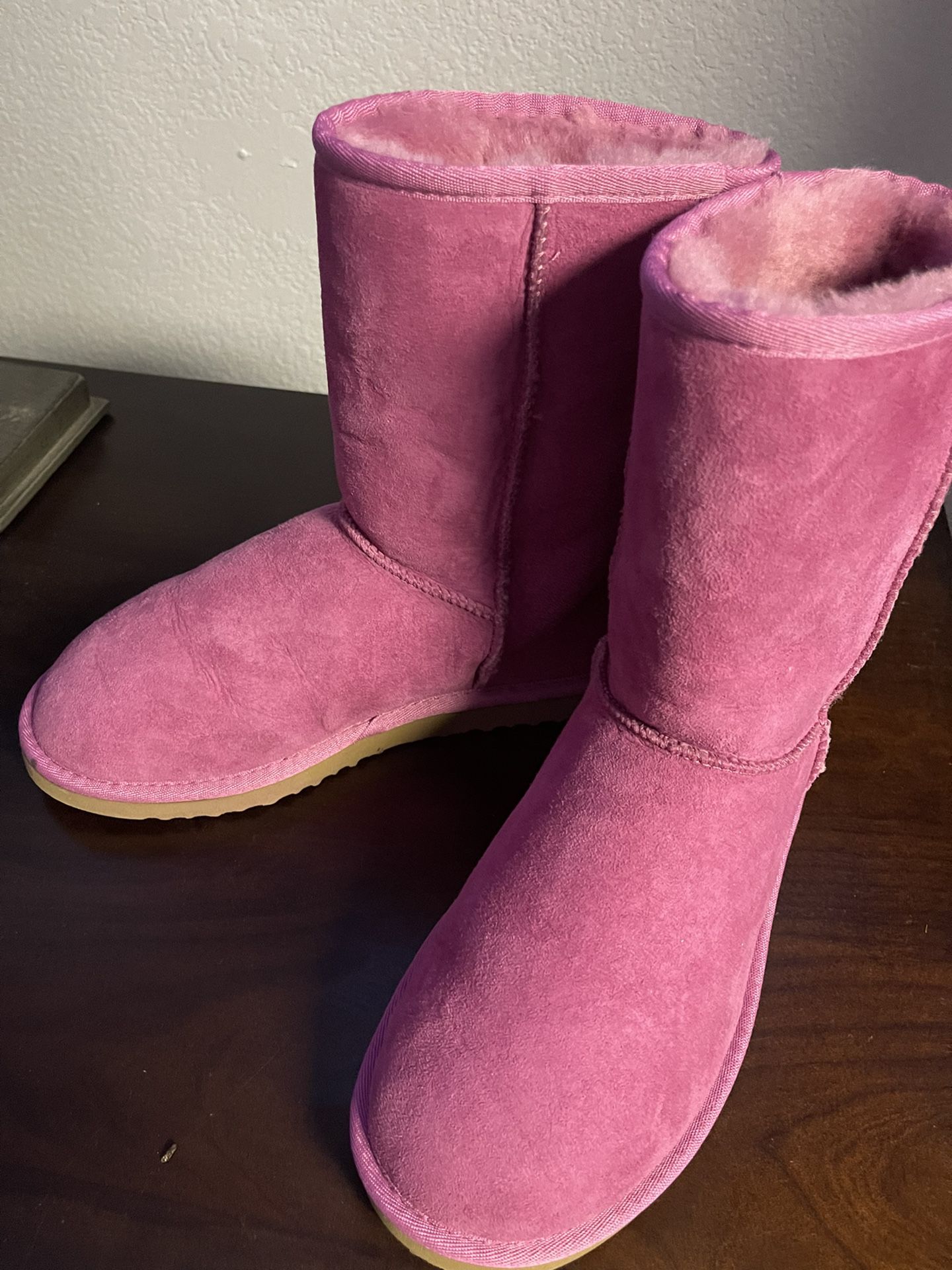 PINK TALL UGG BOOTS 