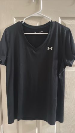 Womens Under Armour Black sports tshirt Xl