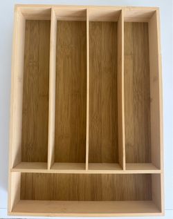 Silverware Organizer Kitchen Drawer Organizer Organizer Bamboo Silver