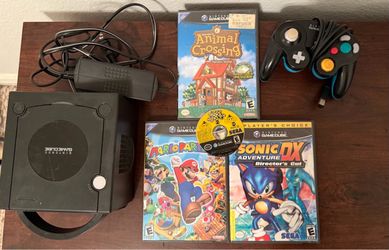 Nintendo GameCube with games