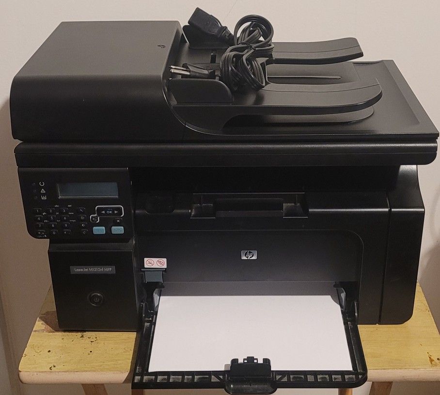 HP Printer - LaserJet M1212nf MFP