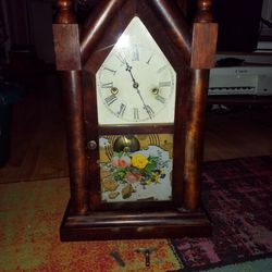 Antique Waterbury Steeple Clock