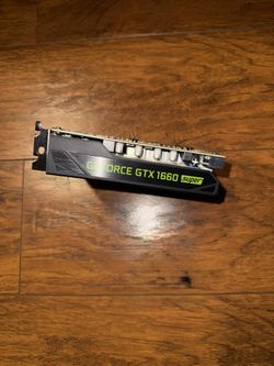 Nvidia GeForce GTX 1660 TI Super 6GB GDDR6 Graphics Card
