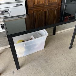 Reflective Desk or Tv Stand Table