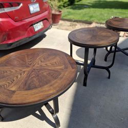 Coffee Table &  2 Side Tables