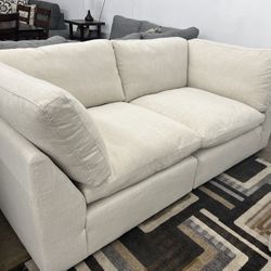 Ultimate PLUSH Feather Cloud Sectional Sofa Couch