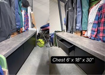 Chest 6' x 18" x 30"