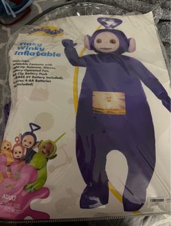 Teletubbies Tinky Winky Inflatable Adult Costume
