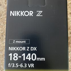 Nikkor Z DX 18-140mm 