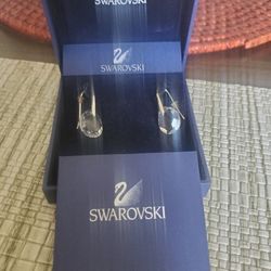 SWAROVSKI Silver Earrings 