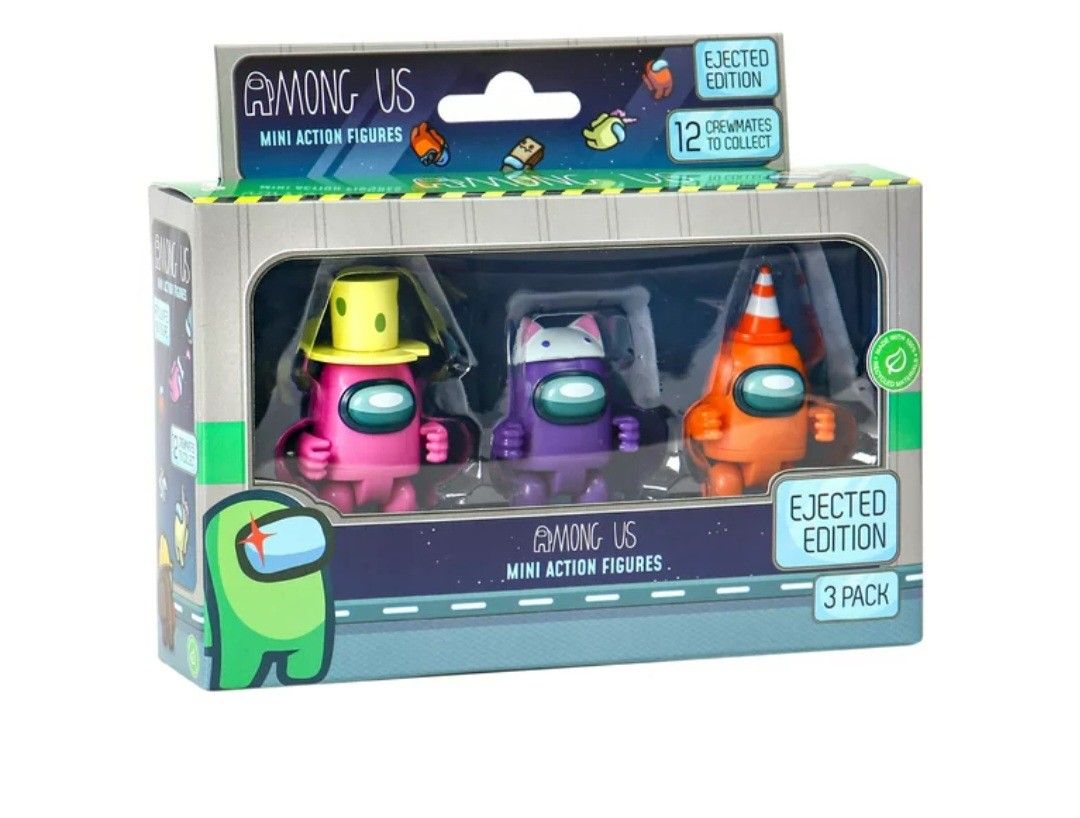 Among Us Mini Action Figures (3 Pack)