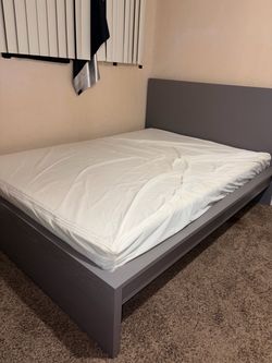 Bed frame and dresser