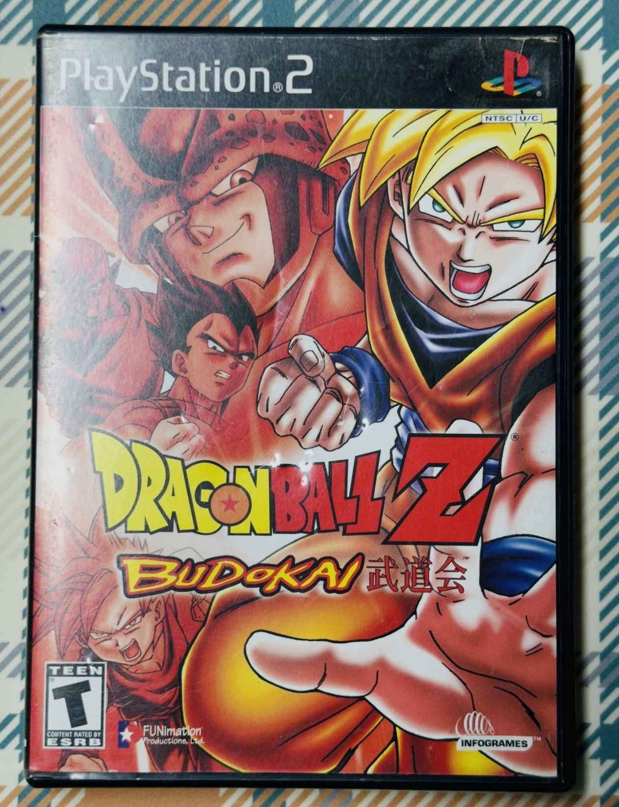 Dragon Ball Z: Budokai (Sony PlayStation 2, 2002) PS2 With Case Tested/Works